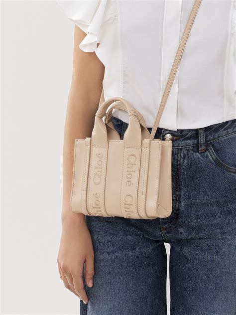 chloe mini messenger bag|chloe small tote bag.